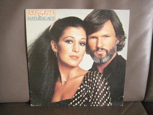 Kris Kristofferson & Rita Coolidge – Natural Act, Cd's en Dvd's, Vinyl | Pop, Zo goed als nieuw, 1960 tot 1980, 12 inch, Ophalen of Verzenden