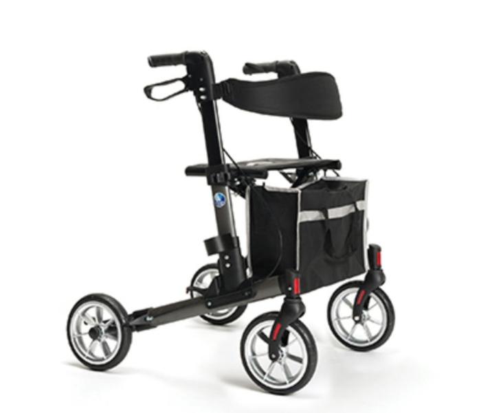 rollator dubbel opklapbaar merk Vermeiren Quava, Diversen, Rollators, Nieuw, Lichtgewicht, Opvouwbaar, Ophalen