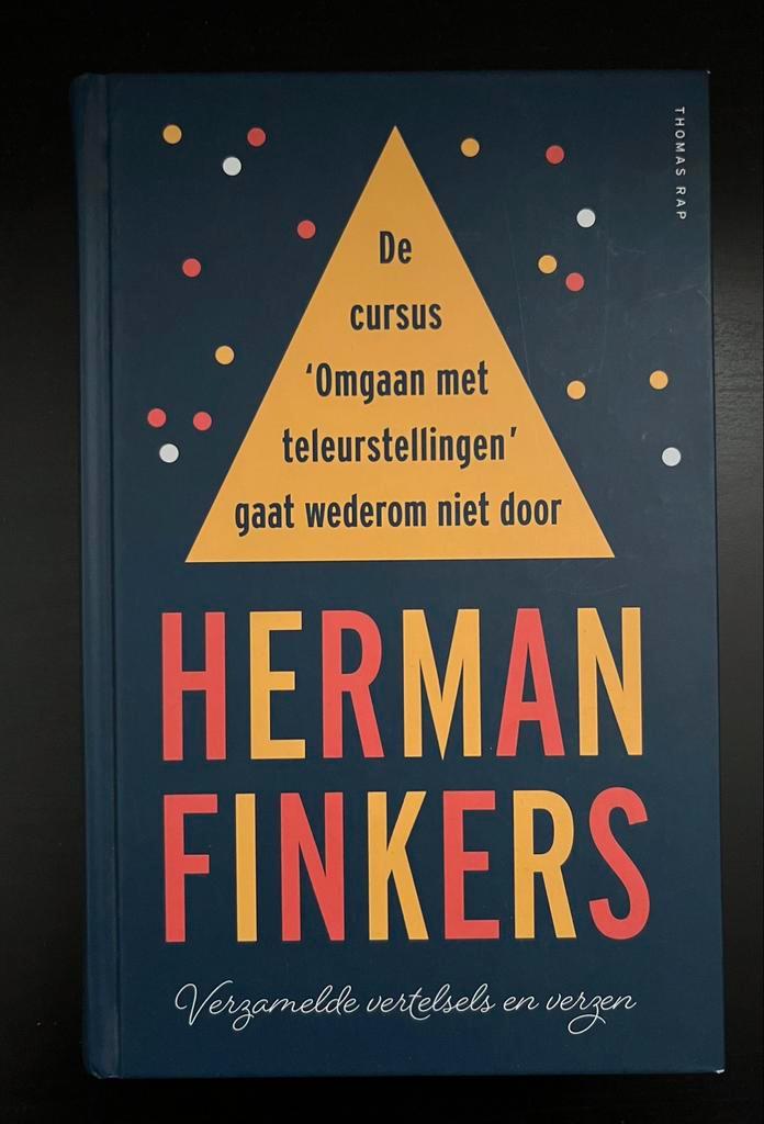 Herman Finkers gedichtenbundel, Boeken, Humor, Gelezen, Verhalen, Ophalen of Verzenden