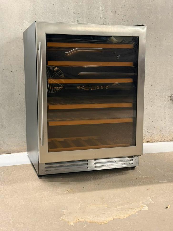 Dunavox DX-51.150DSK – Luxe wijnkoeler (51 flessen, 2 zones), Witgoed en Apparatuur, Koelkasten en IJskasten, Nieuw, Zonder vriesvak