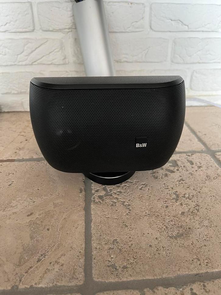 B&W geluidset, bestaat uit 5x M1 + subwoofer (nw € 2400!!), Audio, Tv en Foto, Luidsprekers, Gebruikt, Complete surroundset, Bowers & Wilkins (B&W)