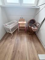 Poppenmeubels: Ledikant, stoel/tafel en wagen, Ophalen, Gebruikt, Overige typen