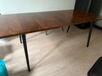 Prachtige houten designer eettafel, Ophalen, 200 cm of meer, 50 tot 100 cm, Zo goed als nieuw