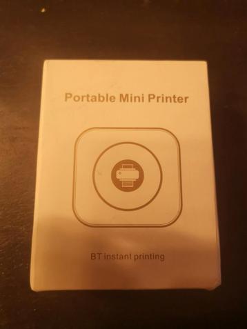 Draagbare Mini Printer - BT Instant Printing beschikbaar voor biedingen