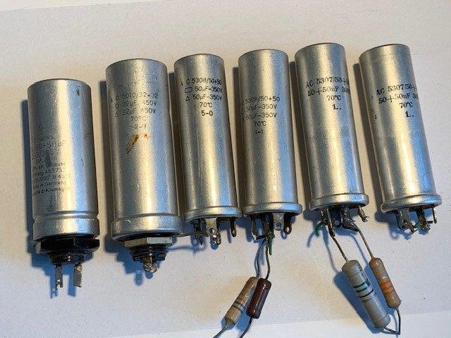 Hoogspannings Elco's, Audio, Tv en Foto, Buizenversterkers, Buis of Buizen, Ophalen of Verzenden