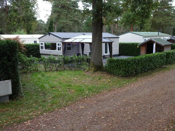 TE KOOP: Stacaravan Delta Santana 920x370 op Camping Roland!, Caravans en Kamperen, Stacaravans, tot en met 6, Ophalen