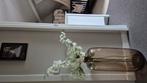 Grote vaas taupe, Huis en Inrichting, Ophalen of Verzenden, Zo goed als nieuw, Overige kleuren, Glas