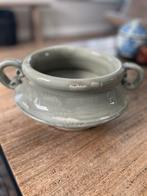 Mooie Bloempot - Nieuwstaat, Porselein of Keramiek, Schaal, Rond, Nieuw