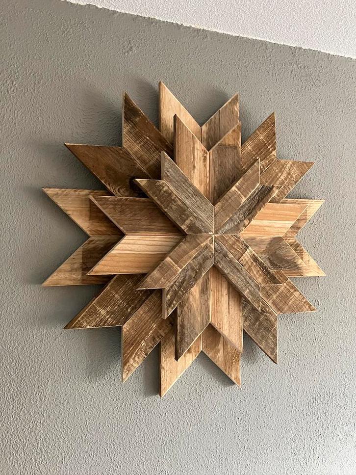 Grote Houten Kerstster NIEUW, Diversen, Kerst, Nieuw, Ophalen