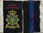 Korps Mariniers Mouw Embleem, Verzenden, Marine, Nederland, Embleem of Badge
