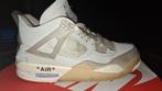 Jordan 4 off white sail, Kleding | Heren, Ophalen of Verzenden, Gedragen