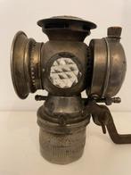 Antieke fietslamp | Solar | C.M. Hall Co Wisconsin | 1896, Ophalen of Verzenden, Gebruikt, Overig, Voorlicht