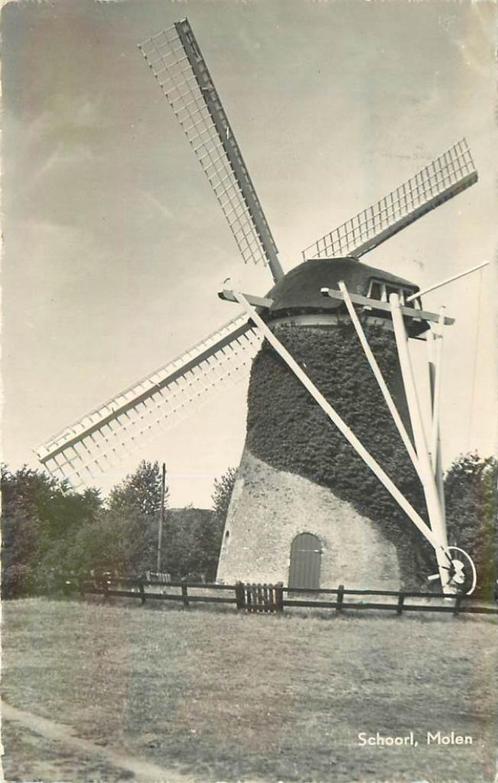 (304-211-001) Schoorl Molen, Verzamelen, Ansichtkaarten | Nederland, Noord-Holland, Verzenden