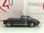 Schuco 1:18 Mercedes-Benz 300 SL Gullwing donkergrijs nieuw, Hobby en Vrije tijd, Modelauto's | 1:18, Nieuw, Overige merken, Ophalen of Verzenden