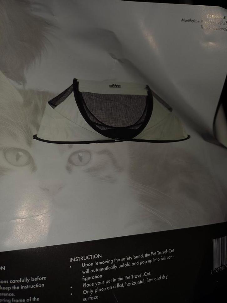 Deryan travelcot ( 3x), Dieren en Toebehoren, Hondenmanden, Nieuw, Ophalen of Verzenden