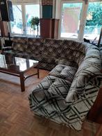 Retro elementen hoekbank, Huis en Inrichting, Banken | Bankstellen, Ophalen, Gebruikt, Vierpersoons of meer