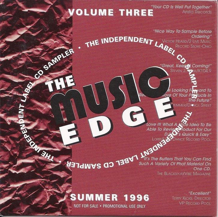 cd van The Music edge summer 1996 volume III, Cd's en Dvd's, Cd's | Hiphop en Rap, Gebruikt, 1985 tot 2000, Verzenden