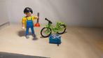 playmobil klusjesman met fiets 4791 compleet, Ophalen of Verzenden, Zo goed als nieuw