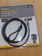 Targus Defcon KL Key Cable lock, Ophalen of Verzenden, Nieuw