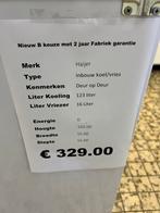Inbouw koelkast met vries nis 102 deur op deur, Zonder vriesvak, Haijer, 100 tot 150 liter, Nieuw
