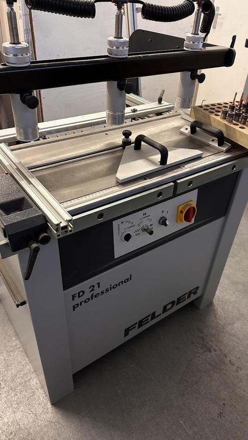 FELDER Meervoudige Boormachine FD 21 PRO, Doe-het-zelf en Verbouw, Gereedschap | Freesmachines, Zo goed als nieuw, Bovenfrees