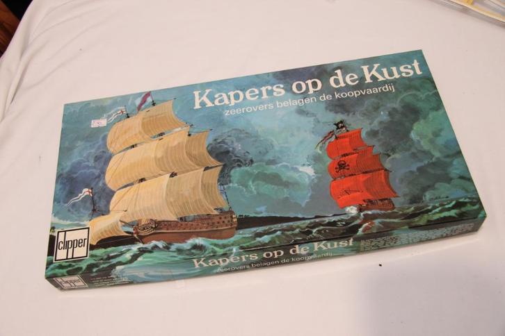 Kapers op de Kust bordspel incompleet, Hobby en Vrije tijd, Gezelschapsspellen | Bordspellen, Gebruikt, Een of twee spelers, Drie of vier spelers