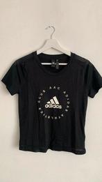 Adidas shirt maat m 38 zwart, Nieuw, Maat 38/40 (M), Ophalen of Verzenden, Zwart