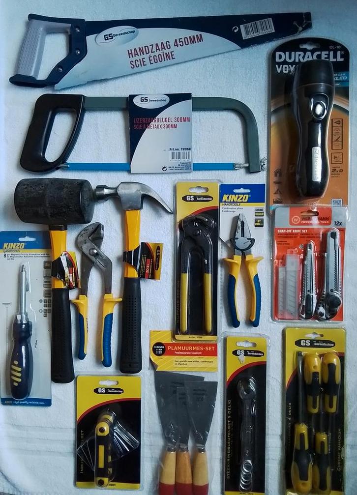 Mooie set Handgereedschap, Doe-het-zelf en Verbouw, Gereedschap | Handgereedschap, Nieuw, Ophalen