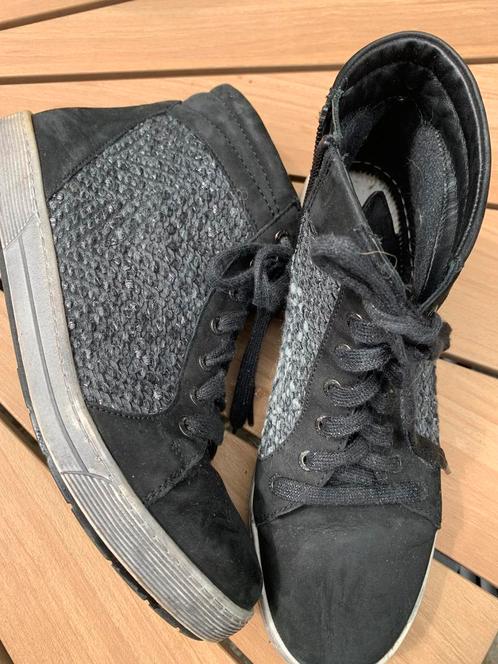 Ganter , half hoge sneakers met rits en veters. Mt6.5 H, Kleding | Dames, Schoenen, Zo goed als nieuw, Sneakers of Gympen, Zwart