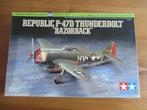 P-47D Thunderbolt "Razorback" (Tamiya 1/72), Hobby en Vrije tijd, Modelbouw | Vliegtuigen en Helikopters, Overige merken, 1:72 tot 1:144