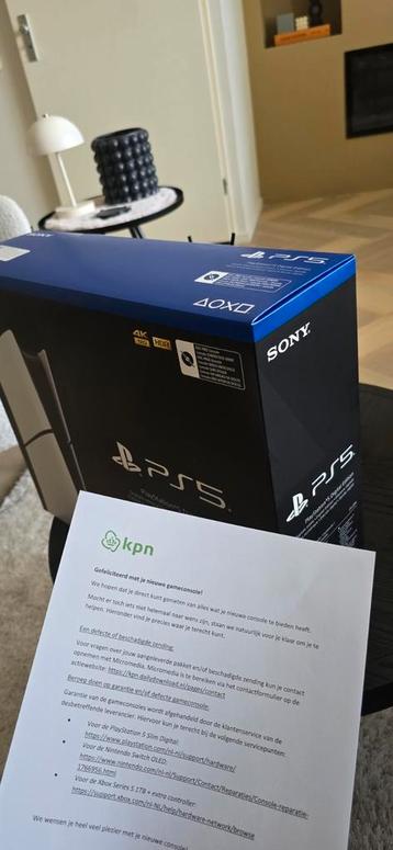 NIEUW en ONGEOPENDE Playstation 5 slim digital beschikbaar voor biedingen