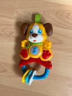 Muziekramnelaar ,melodietje en blaffen merkClementoni, Ophalen of Verzenden, Zo goed als nieuw, Rammelaar