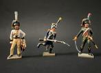 Drie Tinnen Soldaatjes, Napoleontisch Tijdperk, Ophalen of Verzenden, Zo goed als nieuw
