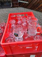 Kratten met bierglazen, Ophalen of Verzenden, Zo goed als nieuw, Bierglas