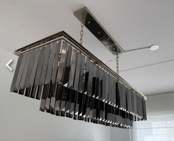 Mooie rookglas lamp beschikbaar voor biedingen