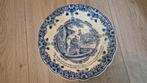 Delftsblauw bord met tekst collectors item, Ophalen