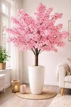 Prachtige bloesemboom met vaas, Ophalen of Verzenden, Nieuw, Binnen