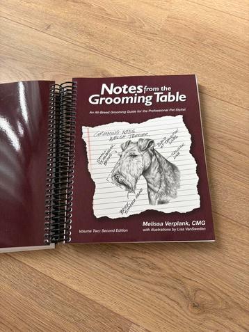 Notes from the grooming table beschikbaar voor biedingen