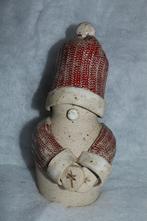 Sneeuwman gnome steen stenen beeld kerst decoratie Bert, Diversen, Kerst, Ophalen of Verzenden, Zo goed als nieuw