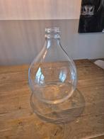 Grote glazen gistfles., Ophalen