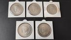 50 Gulden munten 1998 Vrede van Münster, Koningin Beatrix, Zilver, Ophalen of Verzenden, Losse munt