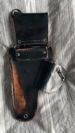 Oude Lederen Holster - Zeldzaam., Ophalen
