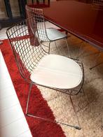 Stalen eetkamerstoelen Sklum (4), Zo goed als nieuw, Vier, Metaal, Grijs