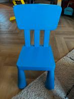 Mammut blauwe kinderstoel, Kinderen en Baby's, Kinderkamer | Tafels en Stoelen, Ophalen, Gebruikt, Stoel(en)