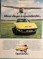 Advertentie Opel GT GTJ 1900, Verzamelen, Verzenden, Zo goed als nieuw, Auto's
