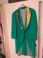 Gevoerde slipjas, maat 46, groen, Carnaval, Onbekend, Ophalen of Verzenden, Zo goed als nieuw