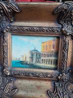 Olieverfschilderij Venetië in Barok Lijst, Ophalen of Verzenden