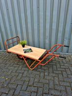 Prachtige kruiwagen met nieuwe band en nieuw hout, Ophalen of Verzenden