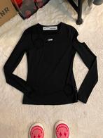 Off-White Top Long sleeve skims Virgil abloh, Zwart, Ophalen of Verzenden, Zo goed als nieuw, Lange mouw