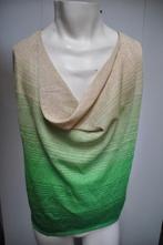 TH60 Mooie Top Goud bruin groen maat 44 / 46, Kleding | Dames, Grote Maten, Ophalen of Verzenden, Zo goed als nieuw, Overige kleuren